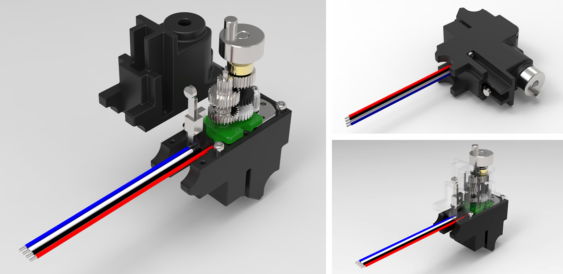 智能自行車鎖電機